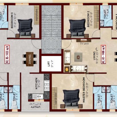 MC - Floor plans